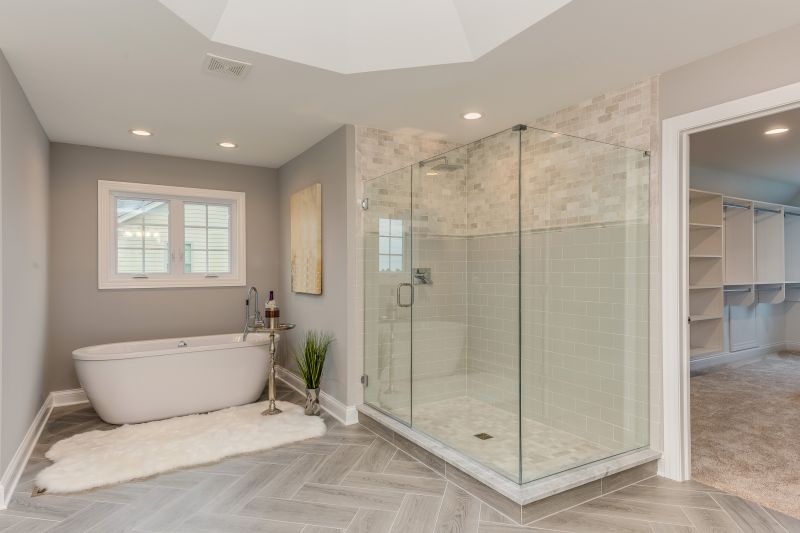 Walk-In Showers with Glass Walls