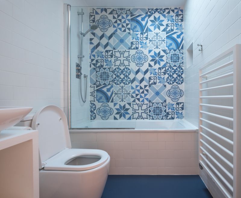 Bold Tile Patterns and Colors